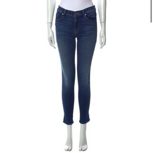 Mother Denim The Charmer Mid Rise Skinny Jeans Sz 25